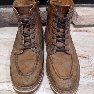 Crown Vintage Men's Brown Leather Boots